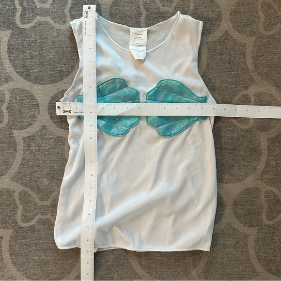 Mermaid Shell White Tank Top - Picture 2 of 5